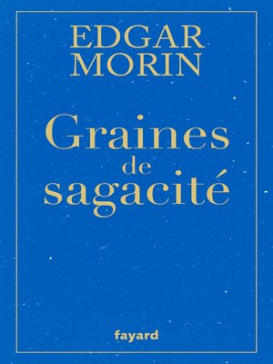 cover image of Graines de sagacité